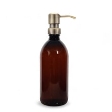 Load image into Gallery viewer, 500ml Amber PET Plastic Bottles (28mm neck) with Choice of Closure