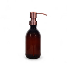 Load image into Gallery viewer, 300ml Amber PET Plastic Bottles (28mm neck) with Choice of Closure