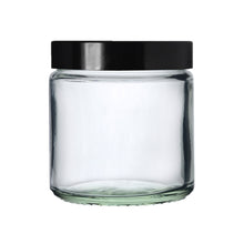 Load image into Gallery viewer, 120ml Clear Glass Jar with Black Urea Lid