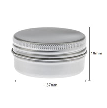 Load image into Gallery viewer, 15ml Aluminum Tins with EPE Lined Screw Lid