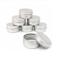 Load image into Gallery viewer, 15ml Aluminum Tins with EPE Lined Screw Lid