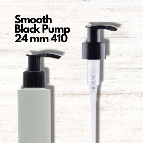 Pump Dispensers - Smooth Black 24mm 410