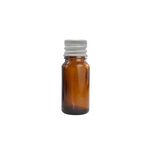 10ml Amber Glass Dropper Bottles with Aluminium Screw Lid