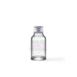 10ml Clear Glass Bottles with Aluminum Lid