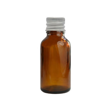 Load image into Gallery viewer, 15ml Amber Glass Dropper Bottles with Aluminium Screw Lid