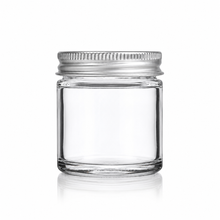 Load image into Gallery viewer, 30ml Clear Glass Jar with Aluminium Airtight Lid