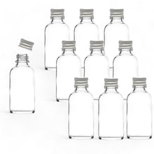 Load image into Gallery viewer, 30ml Clear Glass Bottles with Aluminium Lid