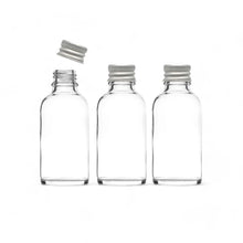 Load image into Gallery viewer, 30ml Clear Glass Bottles with Aluminium Lid