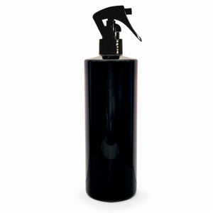 500ml Black "Mrs Hinch" Style Plastic Bottles Black Trigger Spray