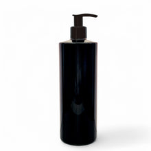 Load image into Gallery viewer, 500ml Black &quot;Mrs Hinch&quot; Style Plastic Bottles With BlackTwist Lock Lotion Pump