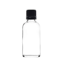 Load image into Gallery viewer, 50ml clear glass dropper bottle