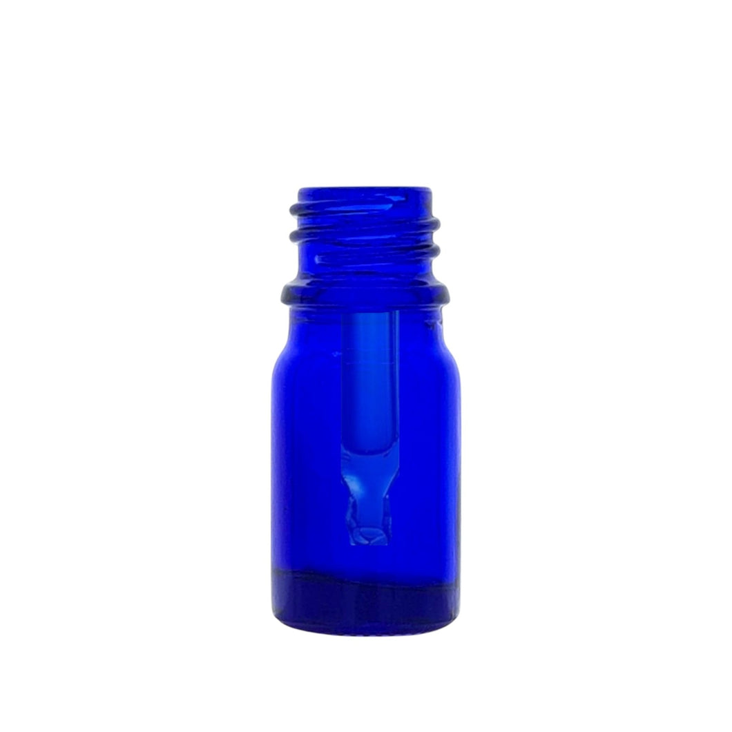 5ml Blue Glass Dropper Bottle