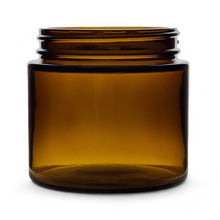 Load image into Gallery viewer, 250ml Amber Glass Jar with Black Lined PP Lid