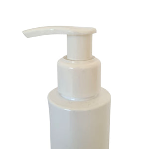 100ml White "Mrs Hinch" Style Plastic Bottles White Twist Lock Lotion Pump