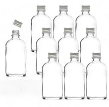 Load image into Gallery viewer, 100ml Clear Glass Bottles with Aluminium Lid