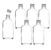 Load image into Gallery viewer, 100ml Clear Glass Bottles with Aluminium Lid