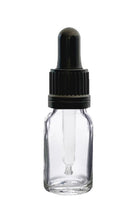 Load image into Gallery viewer, 10ml Clear Glass Bottles with Tamper Resistant Glass Pipettes