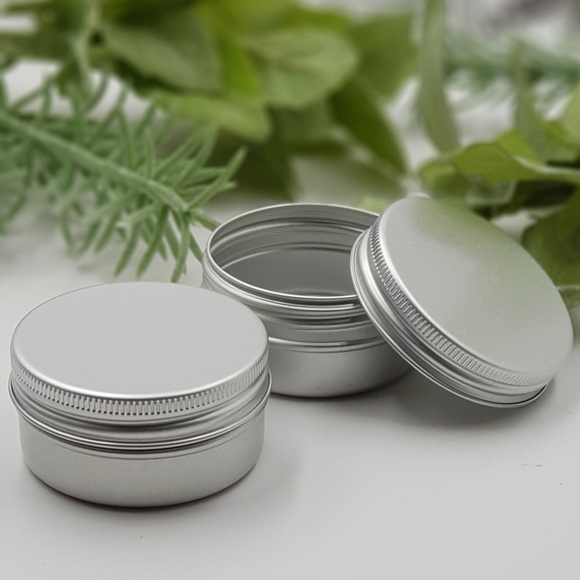 30ml Aluminum Tins with EPE Lined Screw Lid