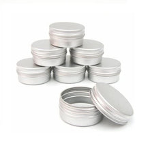 Load image into Gallery viewer, 15ml Small Aluminum Pots with Airtight Screw Lid - UK Manufactured