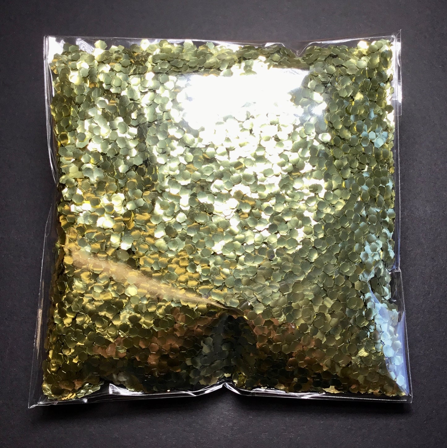 Biodegradable Glitter 50g Trade Bags Gold Chunky