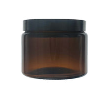 Load image into Gallery viewer, 500ml Amber Brown Glass Jar with Black Urea Lid