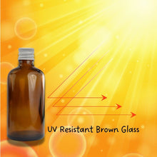 Load image into Gallery viewer, 100ml Amber Glass Bottles with Aluminum Lid