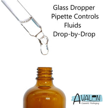 Load image into Gallery viewer, 100ml Amber Glass Bottles with Tamper Resistant Glass Pipettes