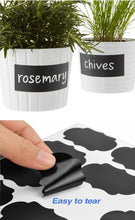 Load image into Gallery viewer, Pack of 40 Chalkboard-Style Labels with White Marker Pen